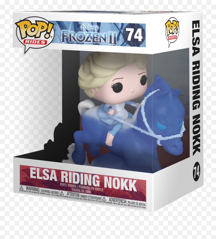 Pop Movies Frozen 2 - Elsa Riding Nokk Funko Pop Elsa Frozen 2 Png,Frozen 2 Logo Png