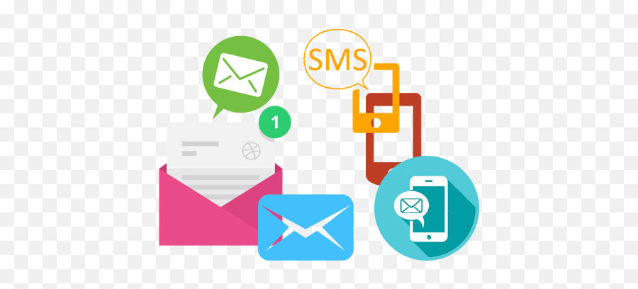 Free Sms Server Cliparts Download Clip Art - Email And Sms Campaign Png,Sms Icon Png