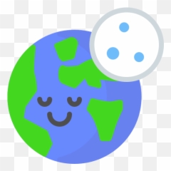 Night Globe Emoji Emoticon Free Icon - Circle Png,Earth Emoji Png