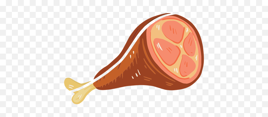 Farm Chicken Leg Icon - Transparent Png U0026 Svg Vector File Pierna De Pollo Dibujo,Farm Png