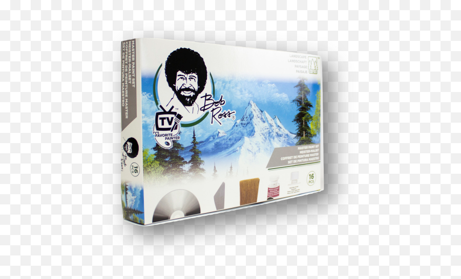 Bob Ross Master Painting Set 16 Pce - Bob Ross Png,Bob Ross Png