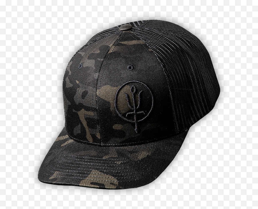 Thrudark Cap Camo Black Snapback Flat - Baseball Cap Png,Black Cap Png