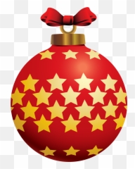 Clipart Christmas Ball - Christmas Ball Clipart Png,Nativity Star Png