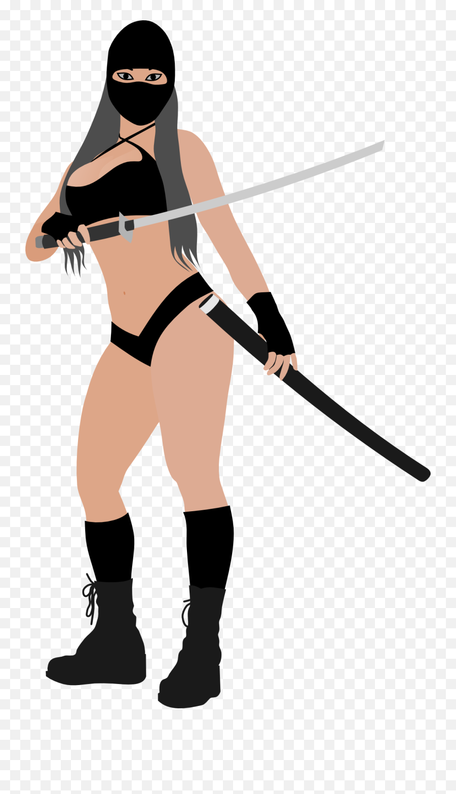 Ninja - Girlpng Clipart Panda Free Clipart Images Ninja Girl Png,Asian Girl Png