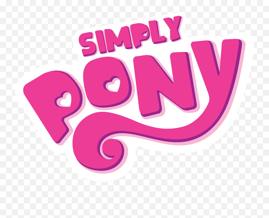 Simply Pony Logo - My Little Pony Friendship Png,My Little Pony Logo