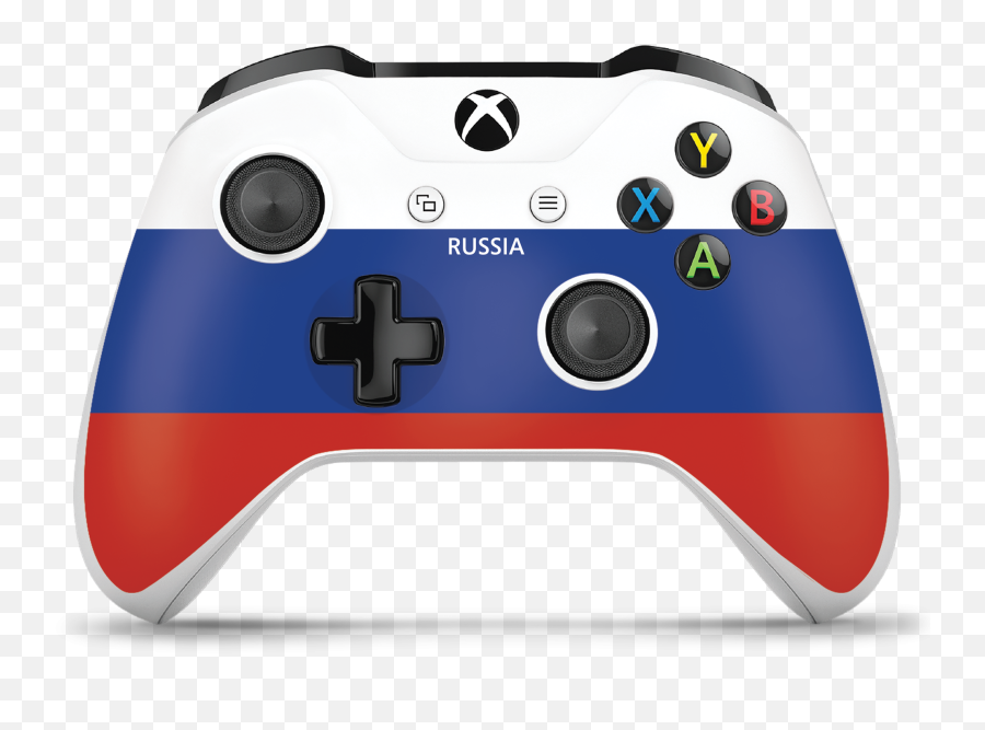Authentic Officially Licensed Xbox One Russia Flag Controller Skin - Xbox One Controller Png,Russian Flag Transparent