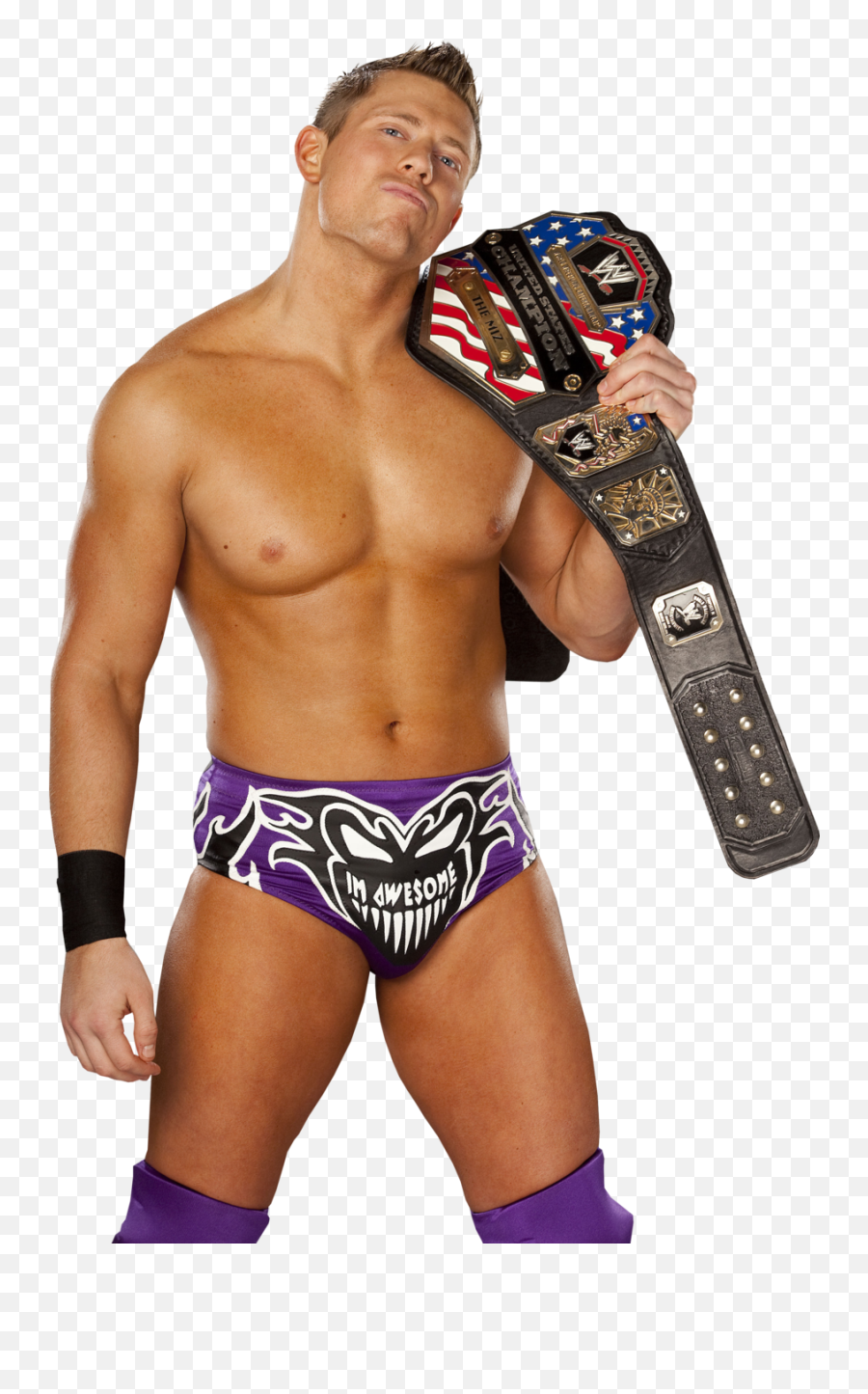 Wwe U - Miz United States Champion Png,The Miz Png