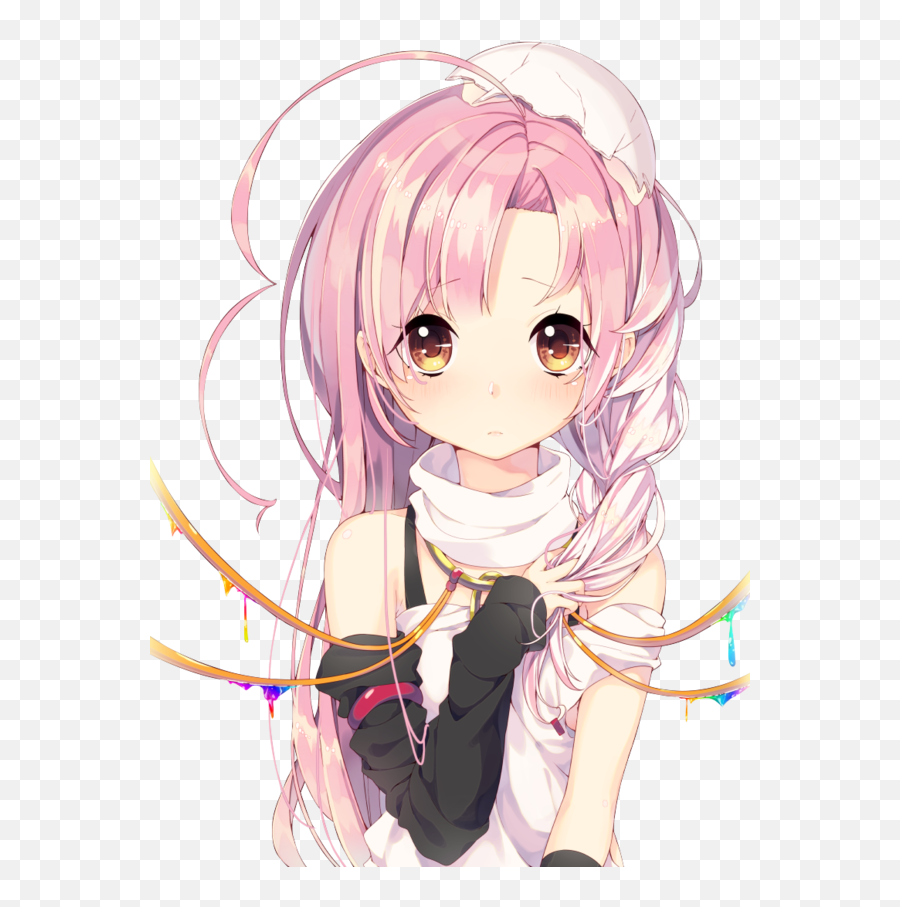 Download Loli - Anime Girl With Pink Hair And Yellow Eyes Png,Loli Png