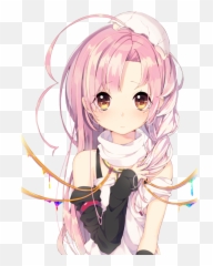 Download Loli - Anime Girl With Pink Hair And Yellow Eyes Png,Loli Png