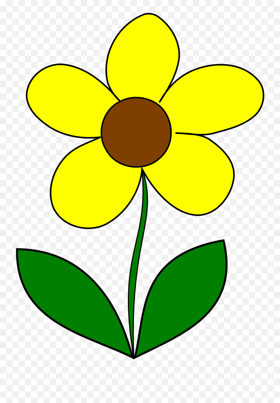 Clip - Yellow Flowers Clipart Png,Flower Clip Art Png