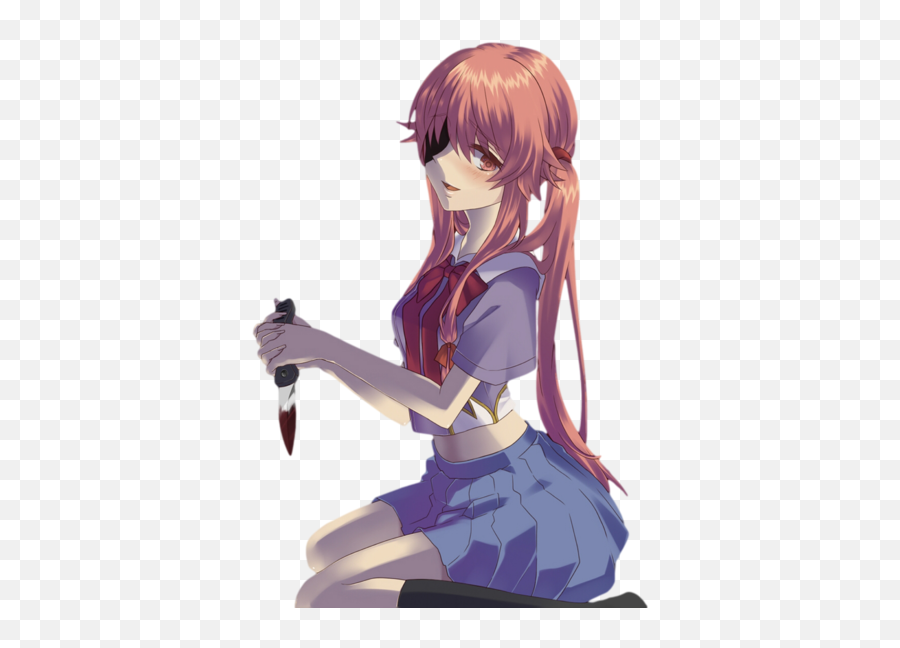 Insert Oc Here - Yuno Gasai Transparent Background Png,Yuno Gasai Png