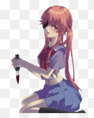 Insert Oc Here - Yuno Gasai Transparent Background Png,Yuno Gasai Png