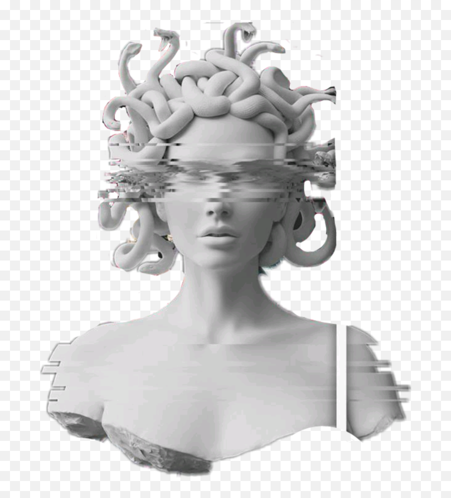 Full Size Png Image - Medusa Statue Head Png,Medusa Png