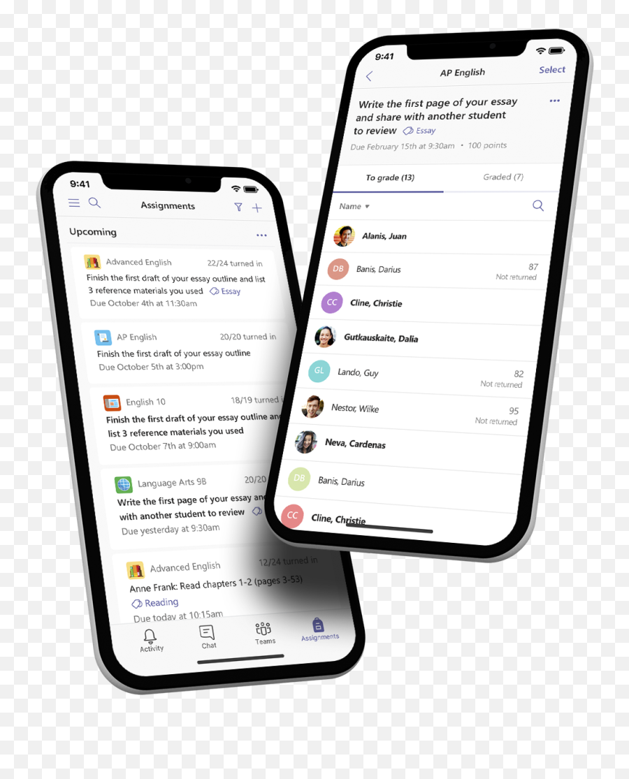 Microsoft Education - Microsoft Teams Sur Iphone Png,Iphone Outline Png