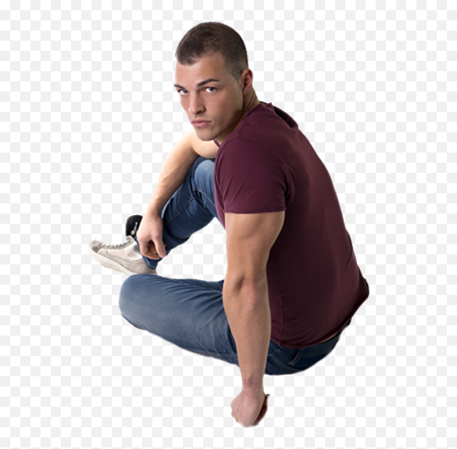 Sitting Man Png Free Download 23 - Png Person Sitting On Floor,Sitting Person Png