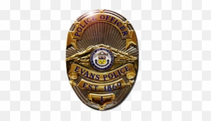Welcome To The Evans Police Department City Of Colorado - Solid Png,Police Badge Logo