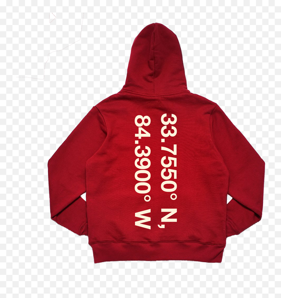 Lb 2 Coordinates Red Hoodie - Lil Boat 2 Hoodie Png,Lil Yachty Transparent