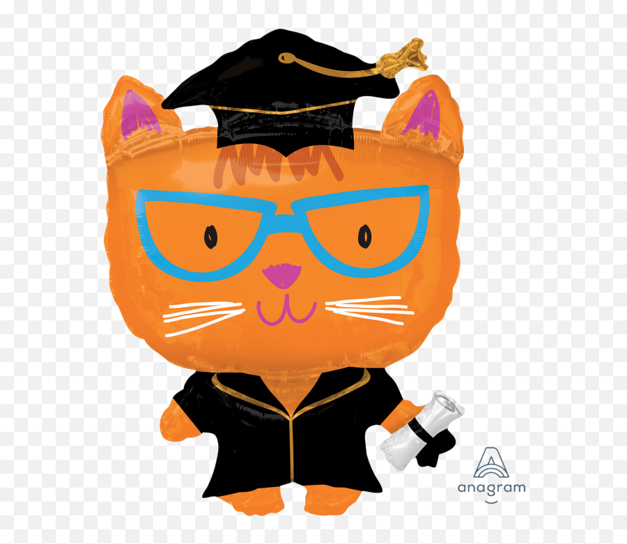 Cool Cat Grad - Balloon Png,Cool Cat Png