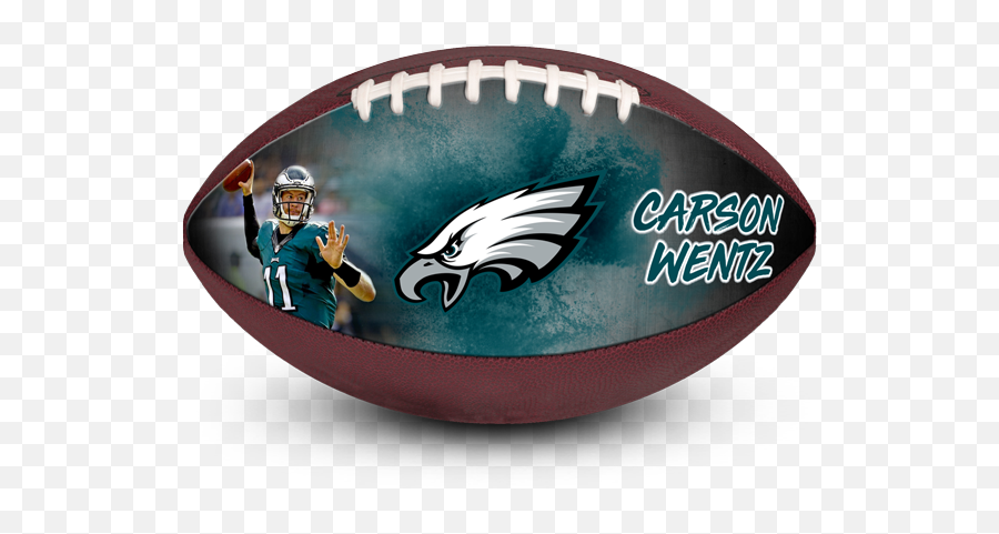 Make - Nfl 1980s Wilson Football Png,Carson Wentz Png