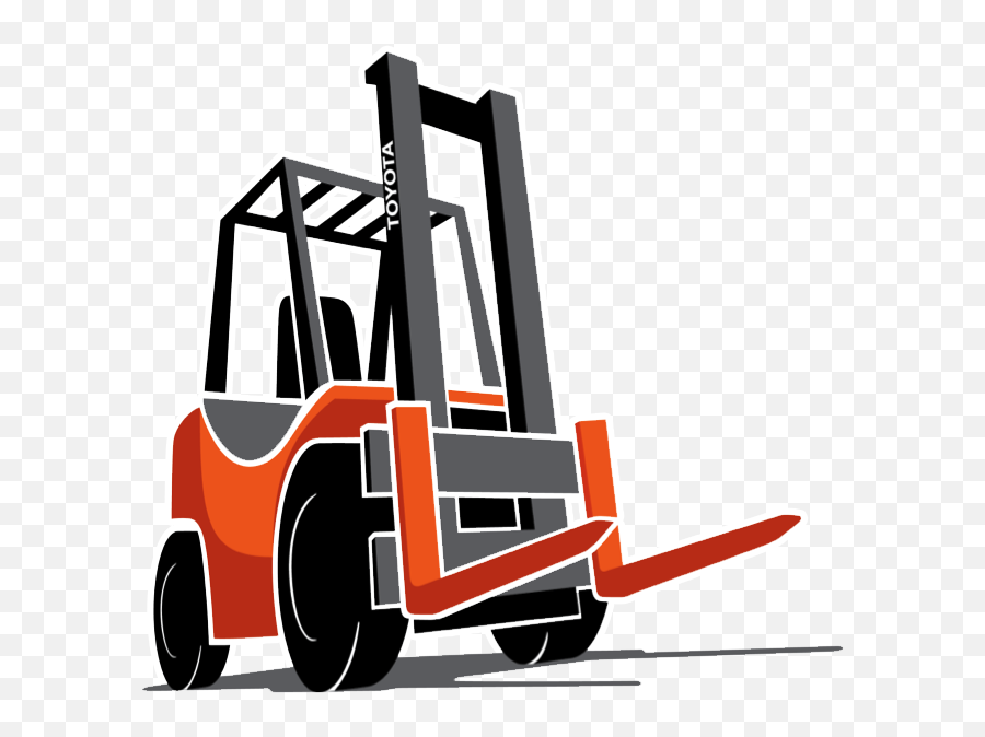 Cartoon Forklift Png Image - Safety Forklift,Forklift Png