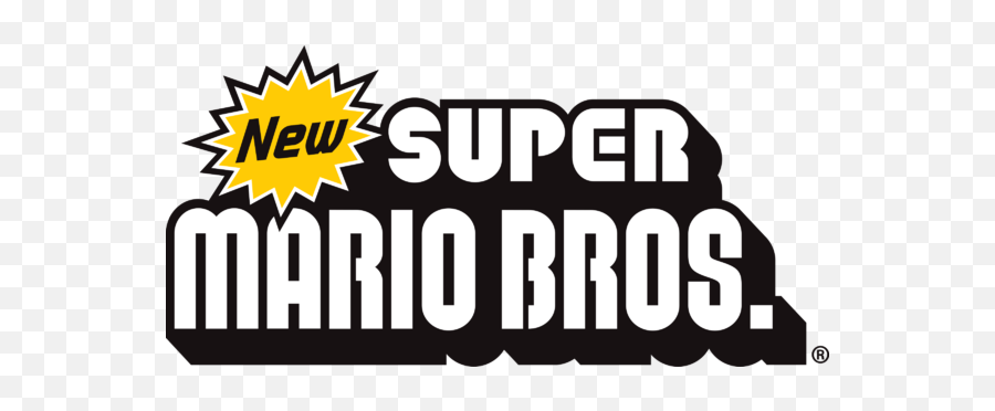 New Super Mario Bros Logo Png - New Super Mario Bros Logo,Super Mario ...