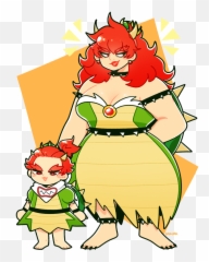 Cherriboos - White Bowsette Transparent Png,Bowsette Png