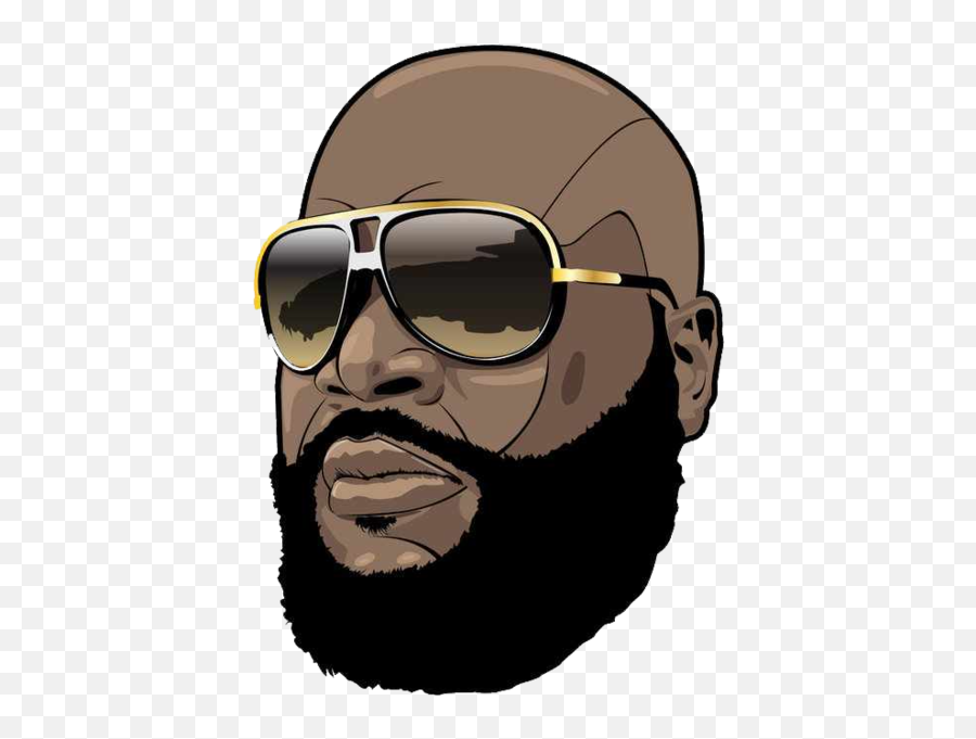 Rick Ross Head Png Image With No - Real Rick Ross T Shirt,Rick Ross Png