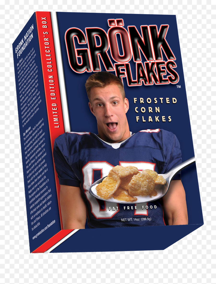 Gronk New England Patriots Gronkowski - Gronk Flakes Png,Rob Gronkowski Png