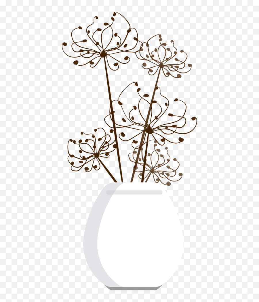 Free Dried Flower Pot Png With Transparent Background - Decorative,Floral Background Png