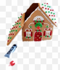 Gingerbread Man House Transparent Png Arts - Design