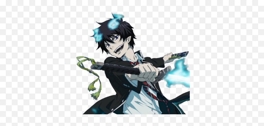 Rin Okumura From Character Hub A - Okumura Rin Blue Exorcist Png,Rin Okumura Transparent