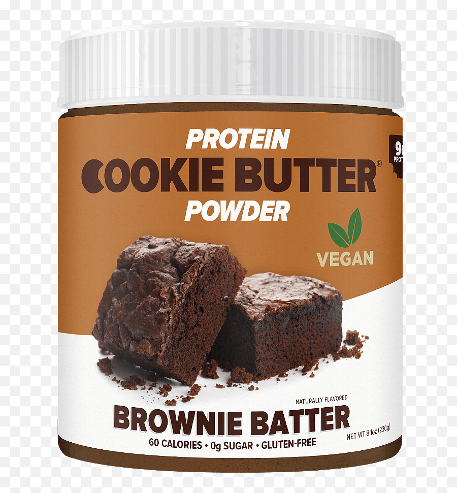 Low Calorie Protein Cookie Butter Powder 45 Calories - Brownie Batter Protein Cookie Butter Powder Png,Icon Meals Protein Cookie