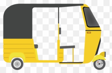 Auto Rickshaw Automobile Bumper Car Public Domain Image - Auto Rickshaw Top View Png