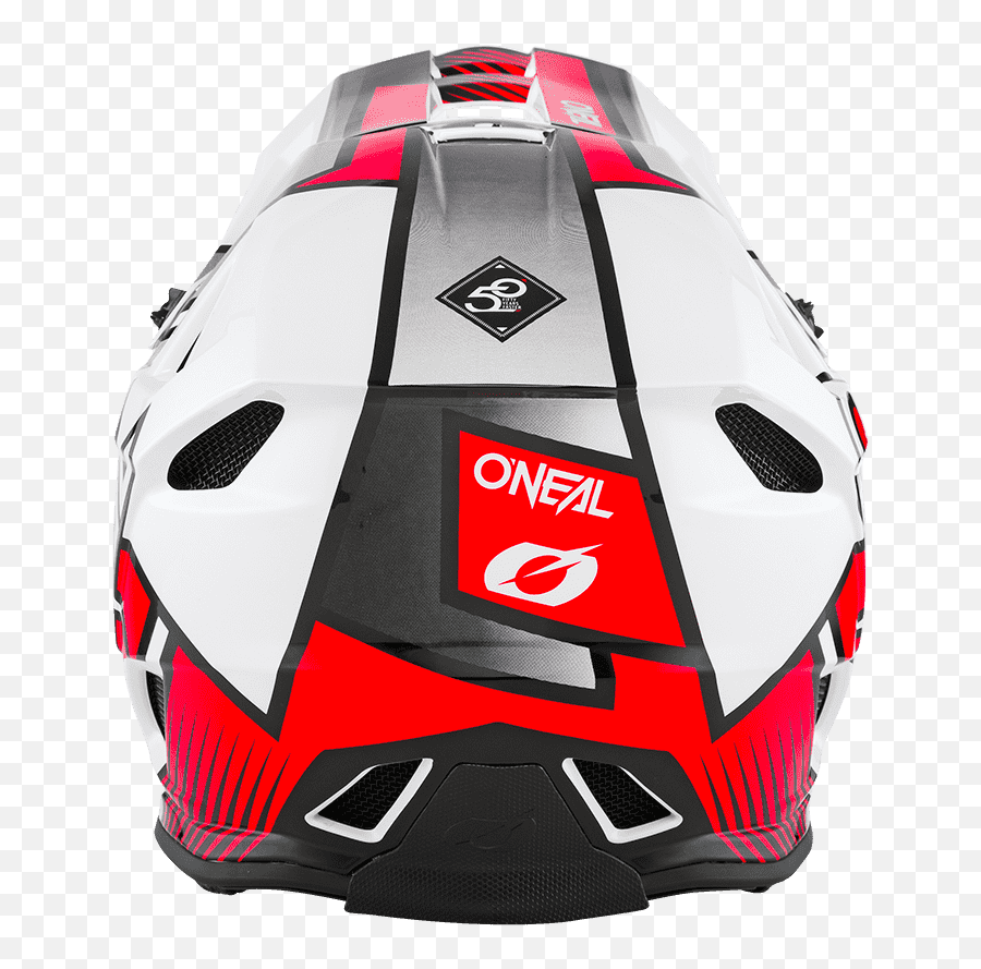 Blade Polyacrylite Helmet Delta Whitered - Oneal Perú Oneal Blade Polyacrylite Delta Weiß Png,Icon Speedmetal Helmet