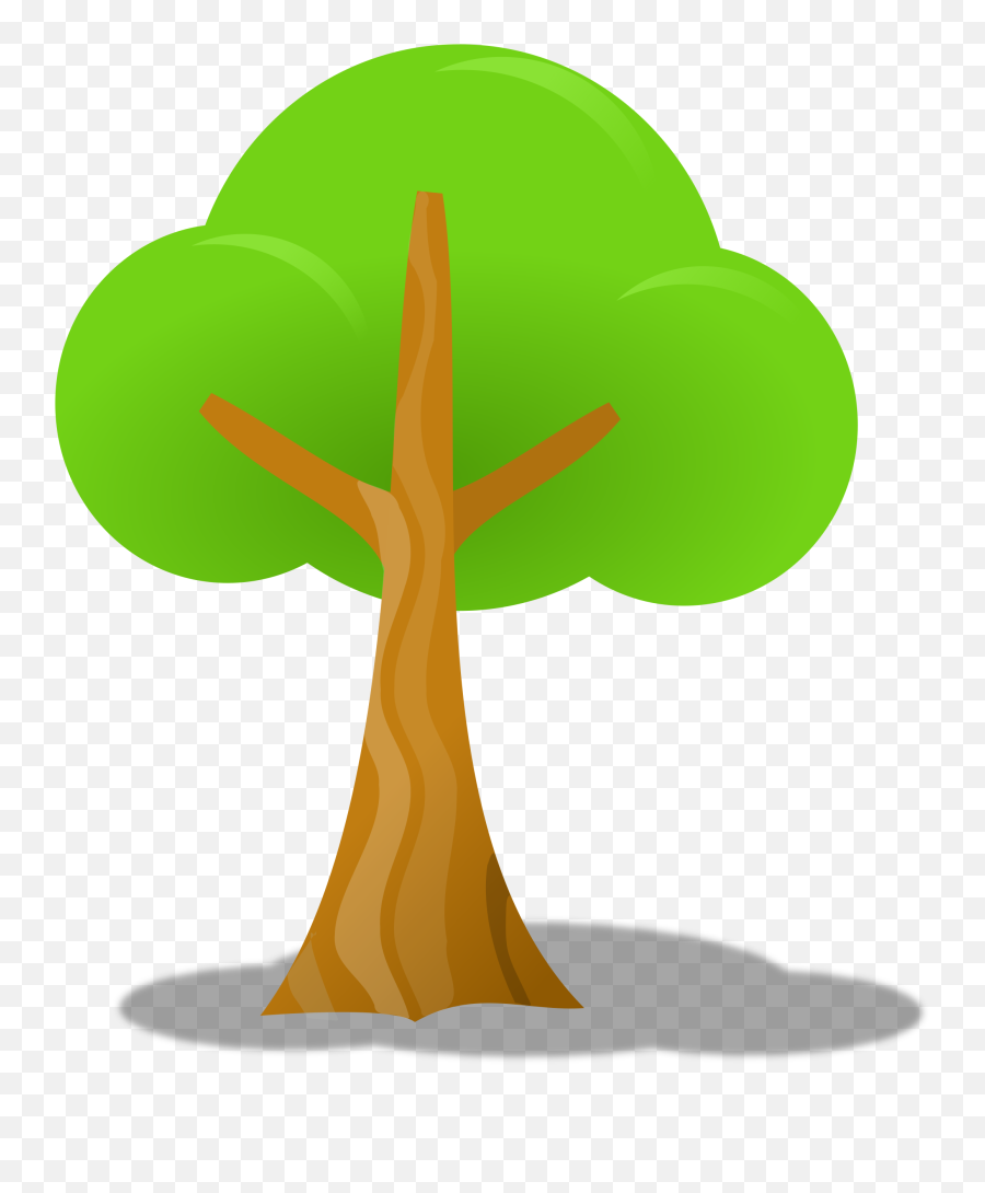 Tree Clipart Simple - Tree With Three Branches Png,Tree Clip Art Png