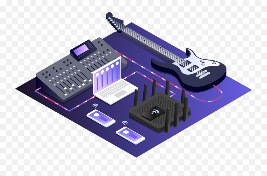 How It Works - Audio Fusion System Png,Monitor System Gear Icon