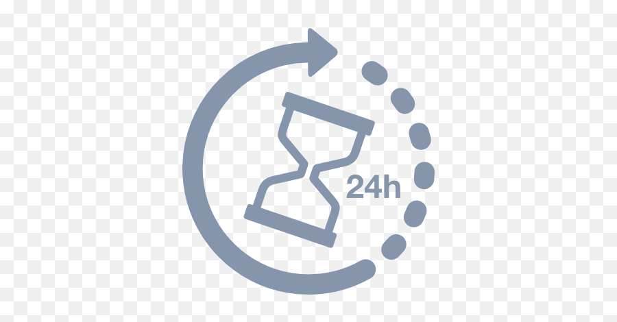 Sand Clock 24h - Time Left Icon Png Full Size Png Download Symbol Dedicated,Durable Icon