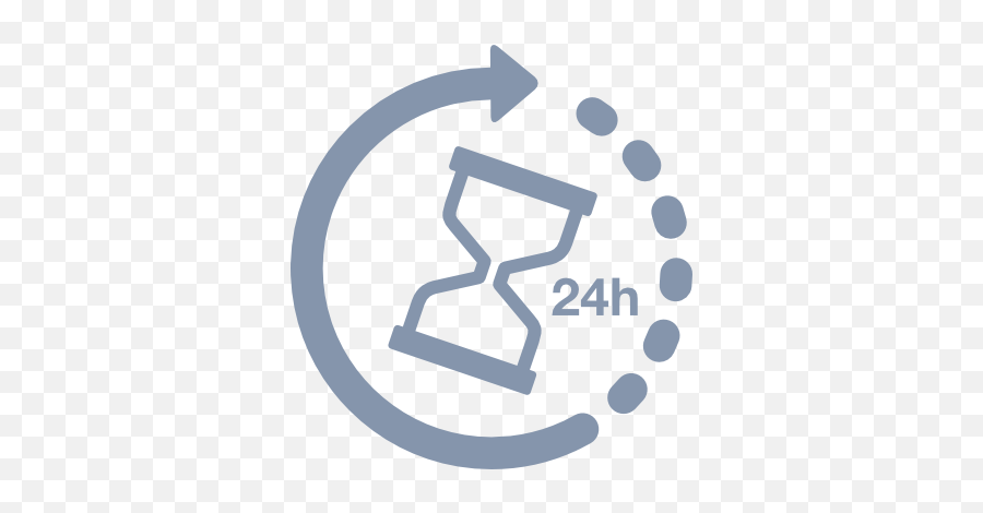 24 hour clock icon for timekeeping or scheduling 21352928 PNG