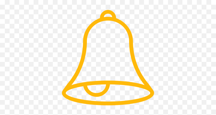 Alarm Allert Bell Notification Reminder Ring Icon - Yellow Notification Bell Icon Png,Notification Bell Png