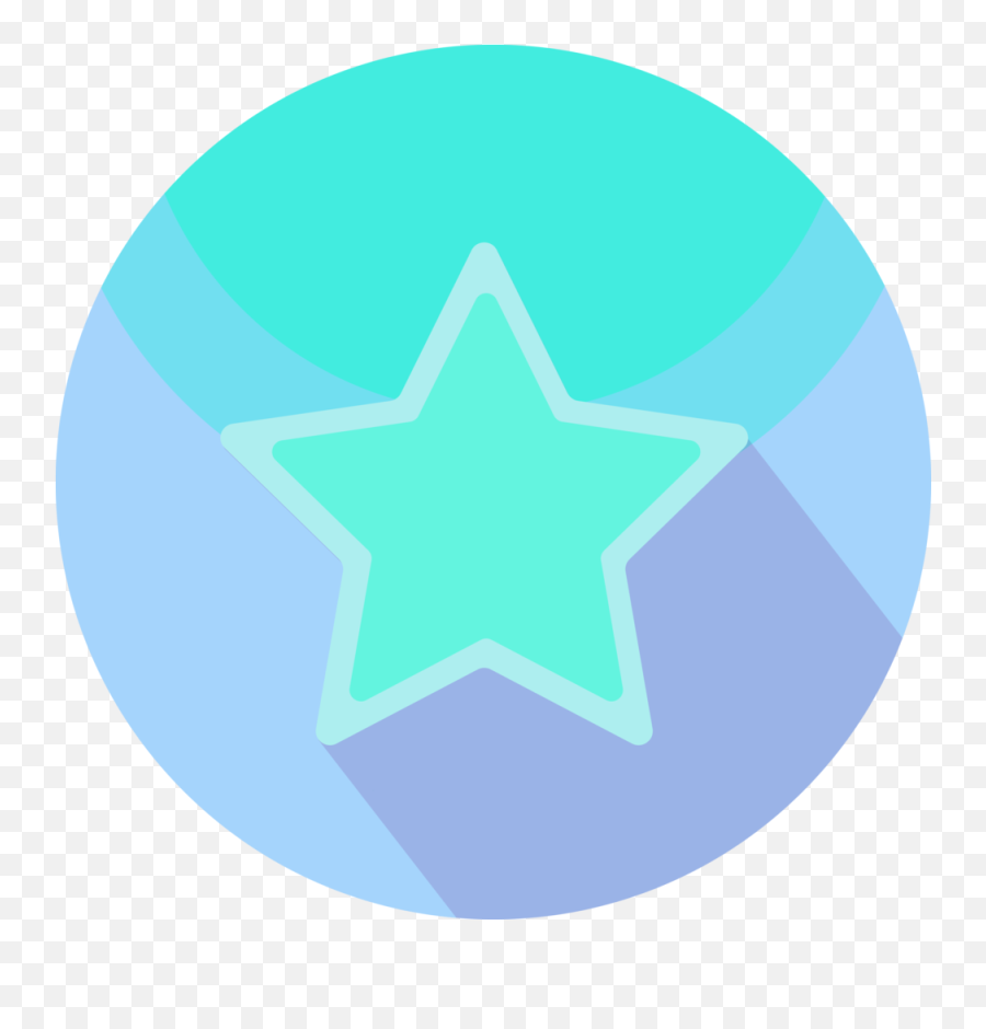 Download Star Icon Transparent - Circle Full Size Png Dot,Star Icon Blue Png