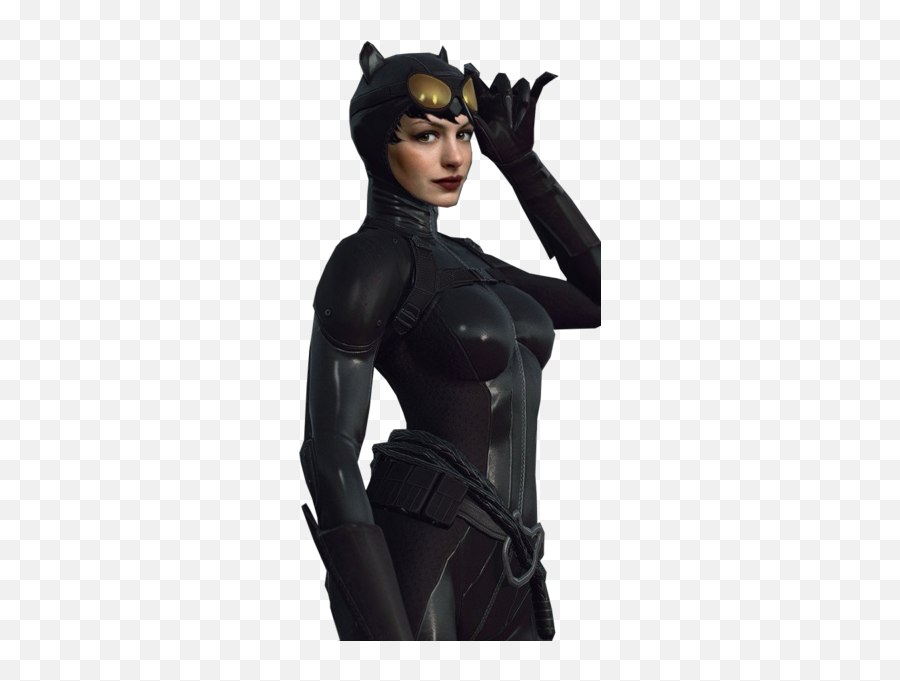 Hd Catwoman Transparent Anne Hathaway - Anne Hathaway Catwoman Statue Png,Catwoman Png