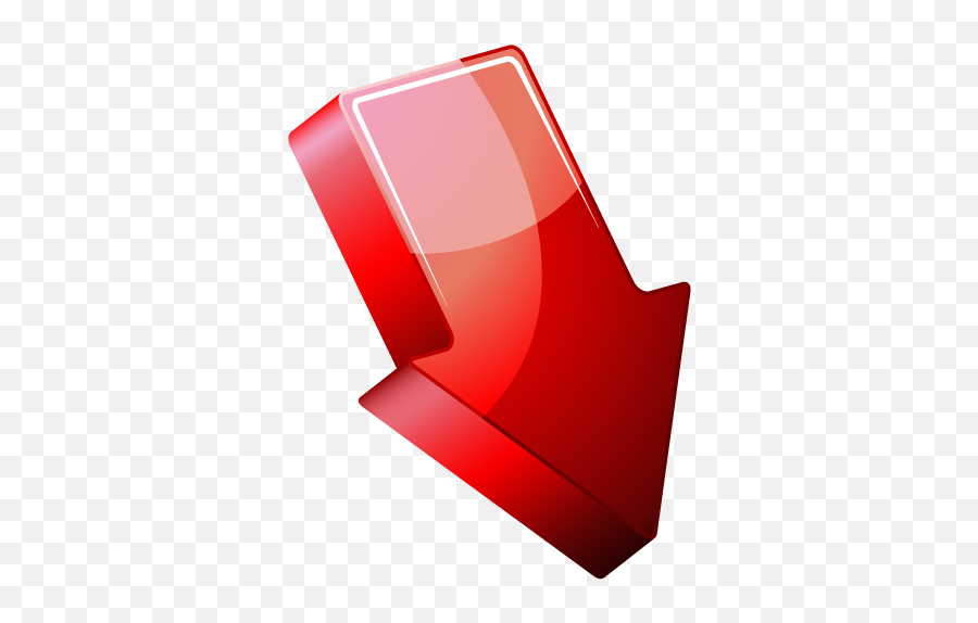 Red Arrow With Transparent Background Png