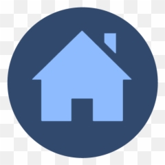 Fileretail Residentialpng - Wikimedia Commons Home Icon With Circle