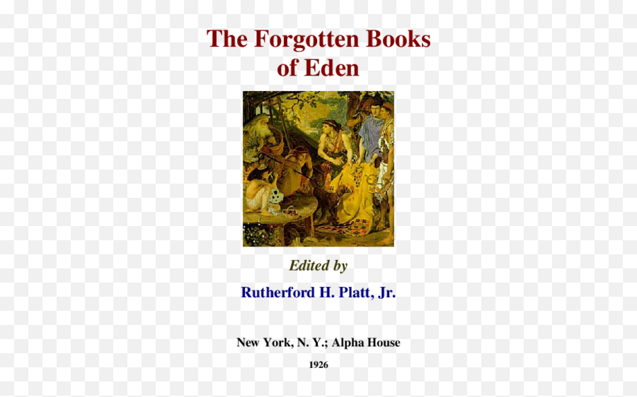 Pdf The Forgotten Books Of Eden Edited By Judge Sweet - Of Many Ford Madox Brown Png,Akathist To The Mother Of God, The Inexhaustible Cup Icon Picture