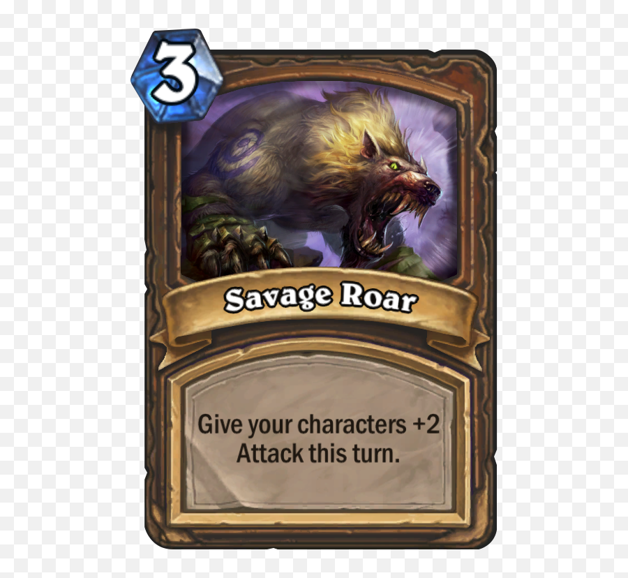 Hearthstone Classes Druid Overview And Guide - Hearthstone Savage Roar Hearthstone Png,Druid Class Icon