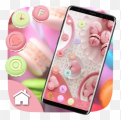 Sweet Macaron Theme For Computer Launcher Apk 10 - Download Png,Macaron Icon