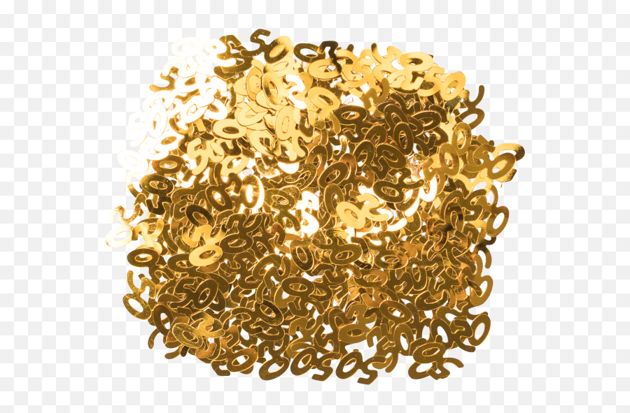 Confetti Gold - Chain Png,Gold Confetti Png