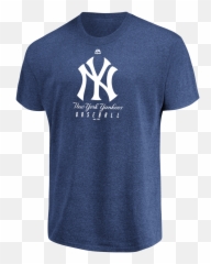 New York Yankees Majestic - New York Yankees T Shirt Png,Yankees Png
