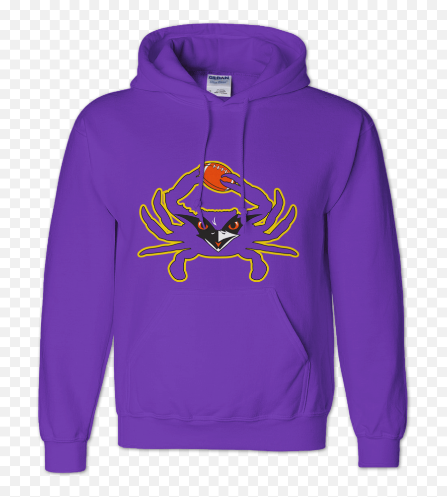 Football Purple Crab Hoodie - Fault In Our Stars Hoodie Png,Baltimore Ravens Logo Png