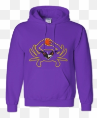 Football Purple Crab Hoodie - Fault In Our Stars Hoodie Png,Baltimore Ravens Logo Png